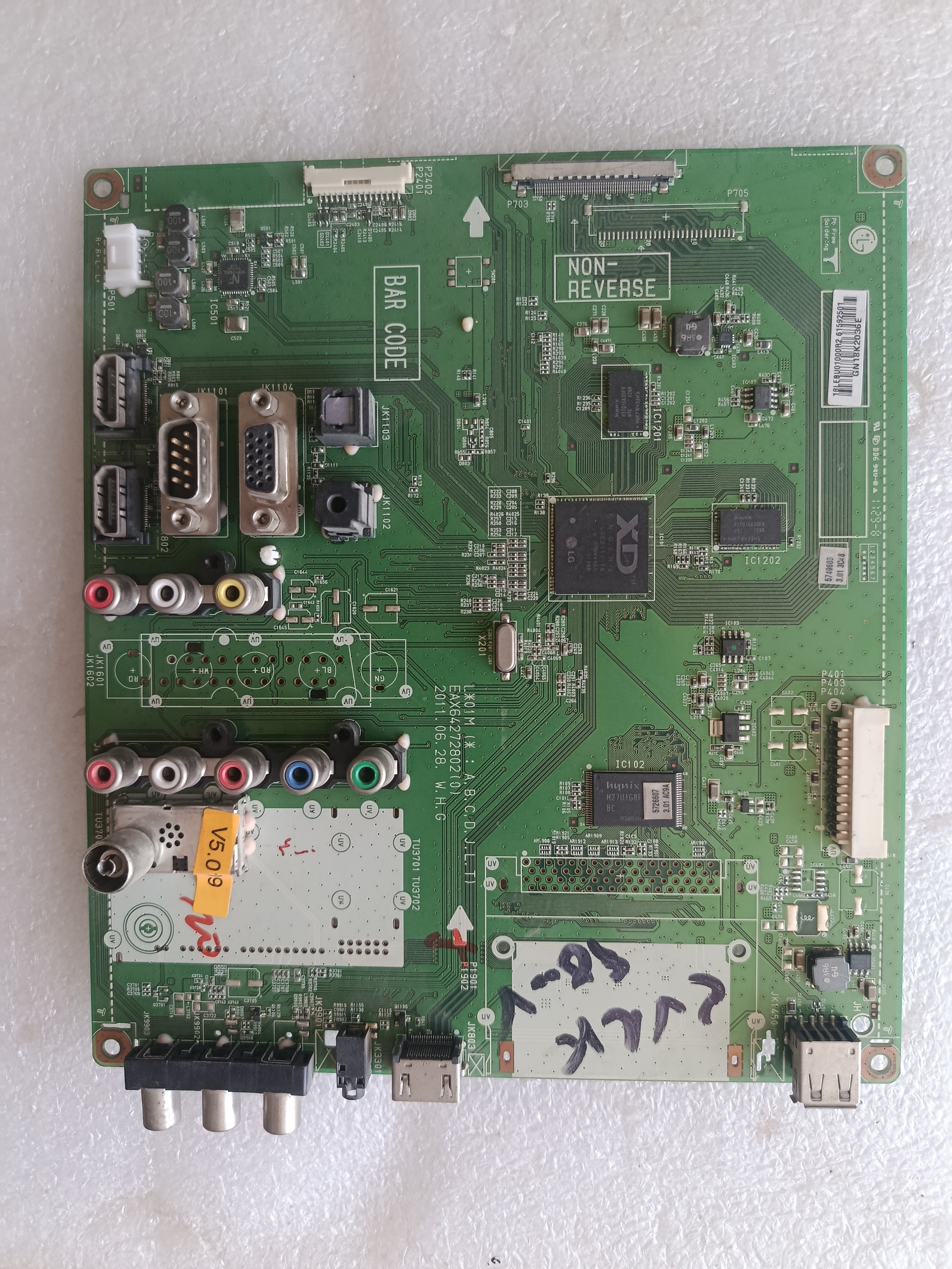 مین برد،ال جی،37lk4500, led