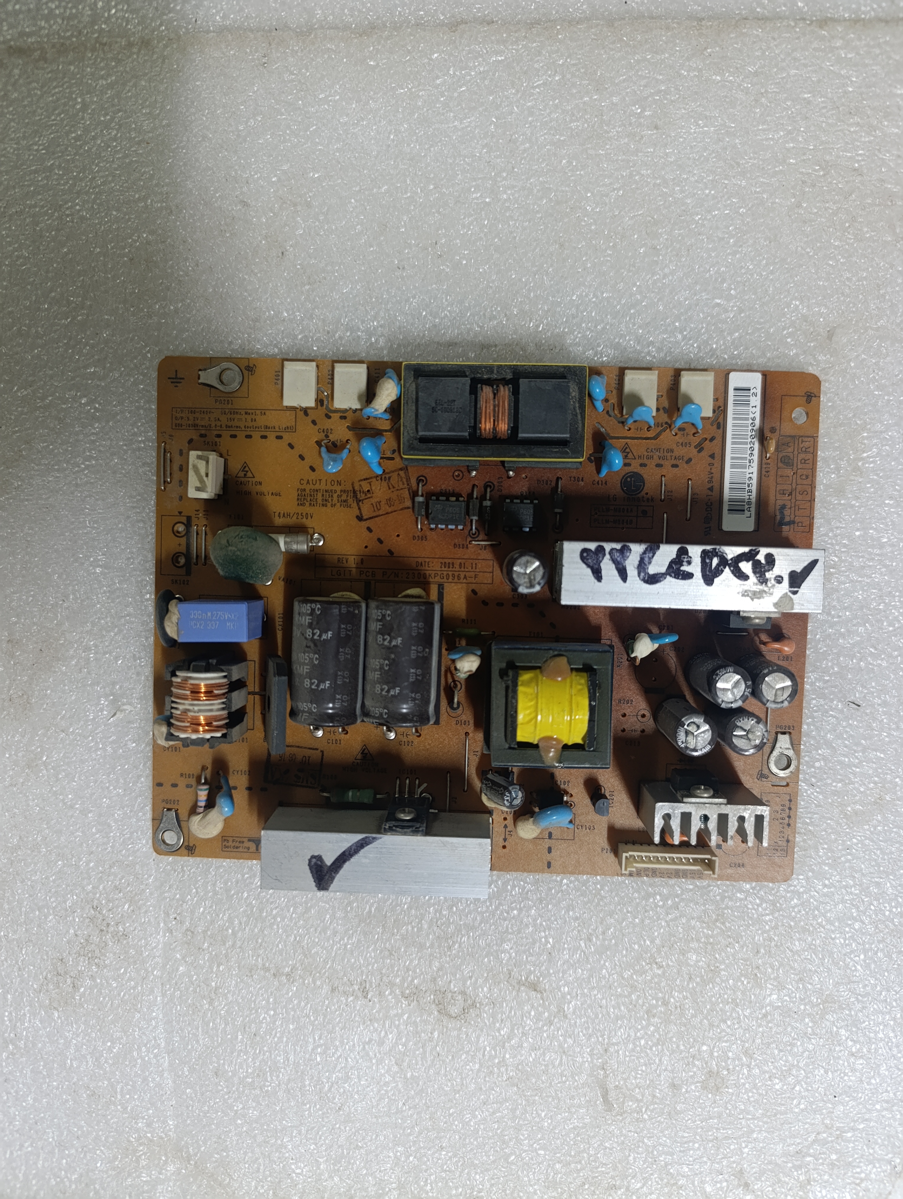 برد پاور،ال جی،22lcd320,lcd